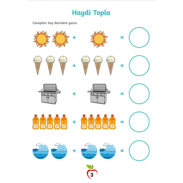 Okul Öncesi ve 1. Sınıf Matematik Etkinlik Kitabı - 2