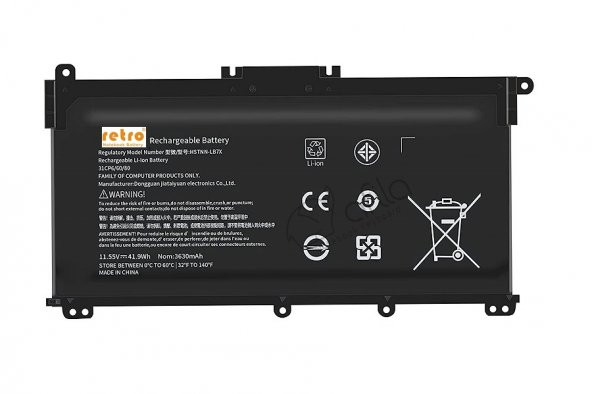 Hp 6Lj17Ea, 7Dz17Ea, 9Cs17Ea, 9Tx17Es Notebook Bataryası, Pili