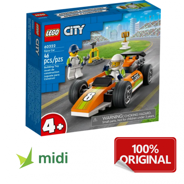 Lego City Yarış Arabası midi-60322