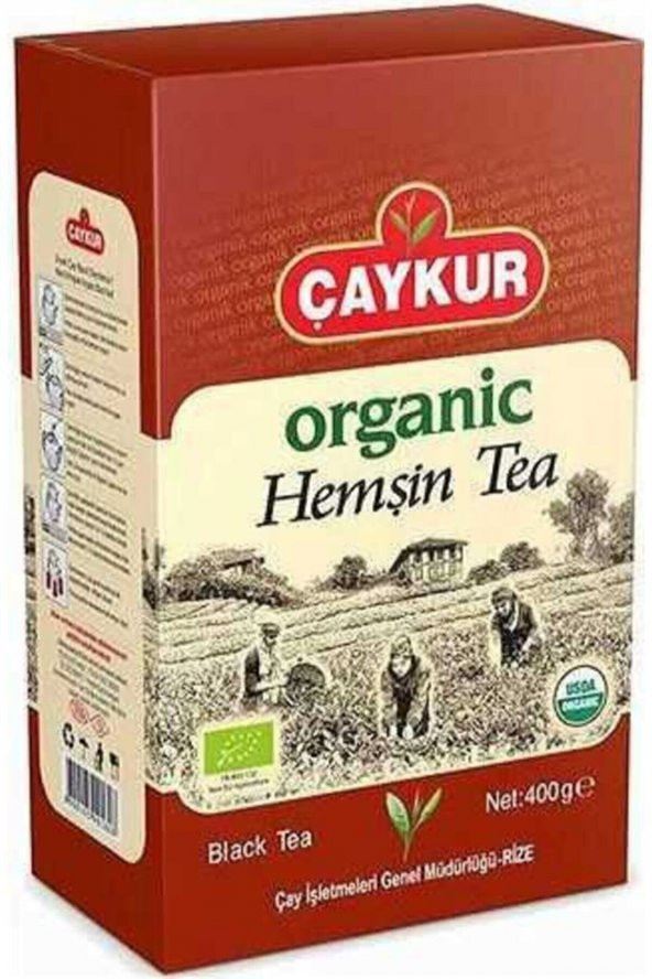 Organik Hemşin Çayı Karton Kutu 400 gr