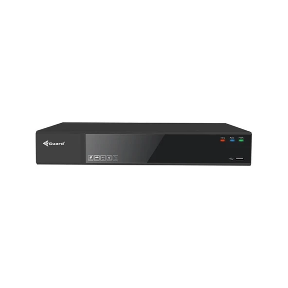 VGuard VG-16C1A-LRU-I 16 Kanal H.265+ 1 Disk Dahili Sesli Destekli Hibrit Kayıt Cihazı - 1