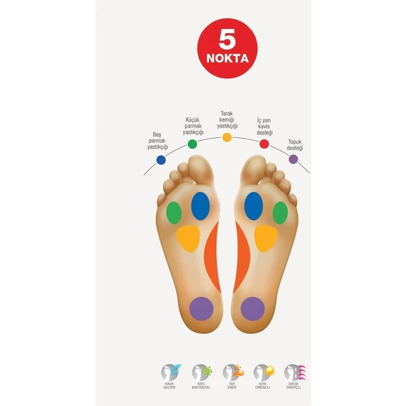 Polaris 102548 Orto Pedik 5 Nokta Erkek Deri Bot - 5