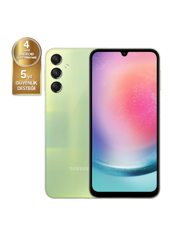 Samsung Galaxy A24 6 GB 128 GB Yeşil (Samsung Türkiye Garantili)