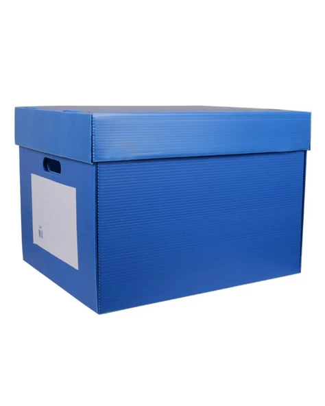 Temel Arşiv Kolisi 5'li Klasör Kapasiteli Mavi 25 Adet - 4