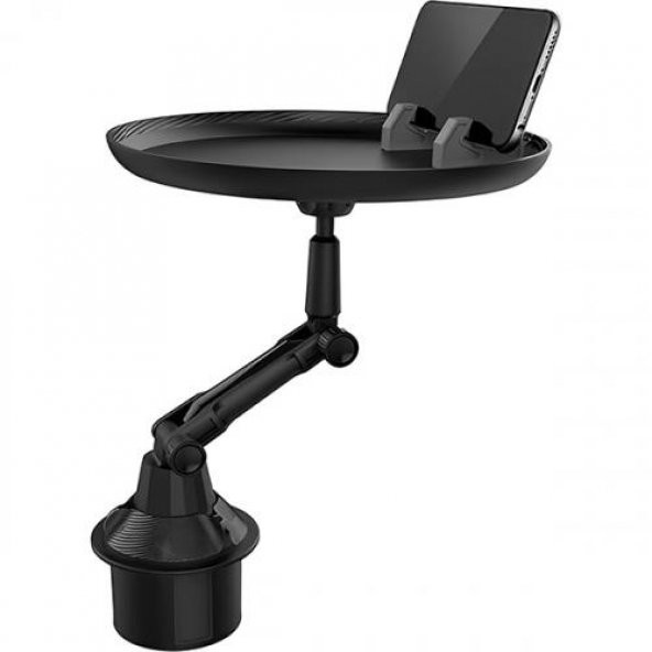 Coofbe Araç İçi Telefon Tutucu Ve Araç Yemek Masası Araç Bardak Yeri İçin Yemek Eşya Masası Sehpası