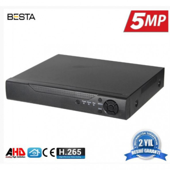 8 Kanal Ahd 5MP H265 Dvr Kayıt Cihazı Xmeye KD-808HD