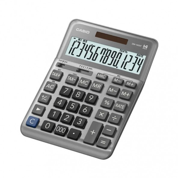 Casio Dm-1400F Masa Tipi 14 Hane Hesap Makinesi - 2