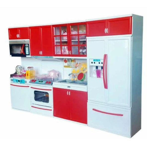 Mutfak Seti - Açılır Kapak, Pilli Işıklı ve Sesli 4 Parça 50x33cm - 3