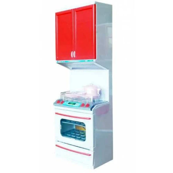 Mutfak Seti - Açılır Kapak, Pilli Işıklı ve Sesli 4 Parça 50x33cm - 6