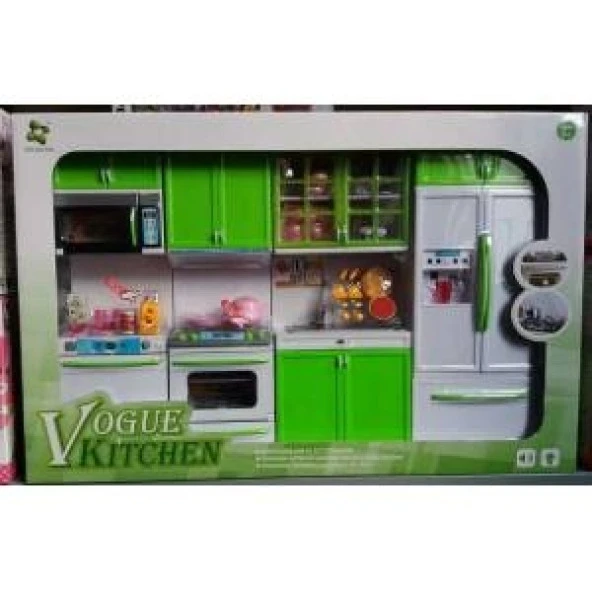 Mutfak Seti - Açılır Kapak, Pilli Işıklı ve Sesli 4 Parça 50x33cm - 8