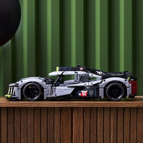 LEGO Technic 42156 PEUGEOT 9X8 24H Le Mans Hybrid Hypercar (1775 Parça) - 8