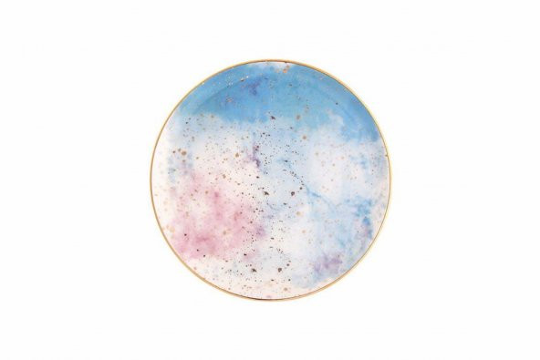 Porland Cosmos Desen5 Düz Tabak 17 cm 04ALM006681