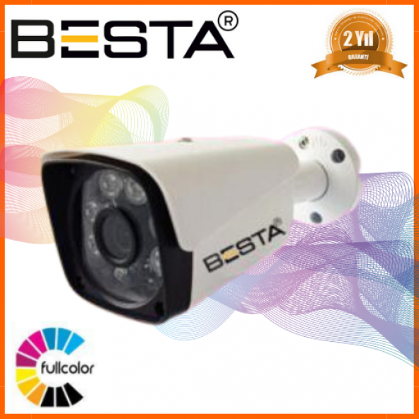 Besta 4 MP 8 ATOM WARM LED IP POE Güvenlik Kamerası KD-1408