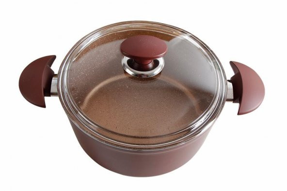 Porland Grena Bordo Derin Tencere 20 cm 04STY002982 - 2