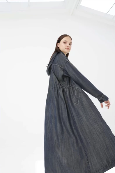 ŞERİTLİ TENCEL KAP & PENYE İÇLİK - Lyocell Haki Tint - 5