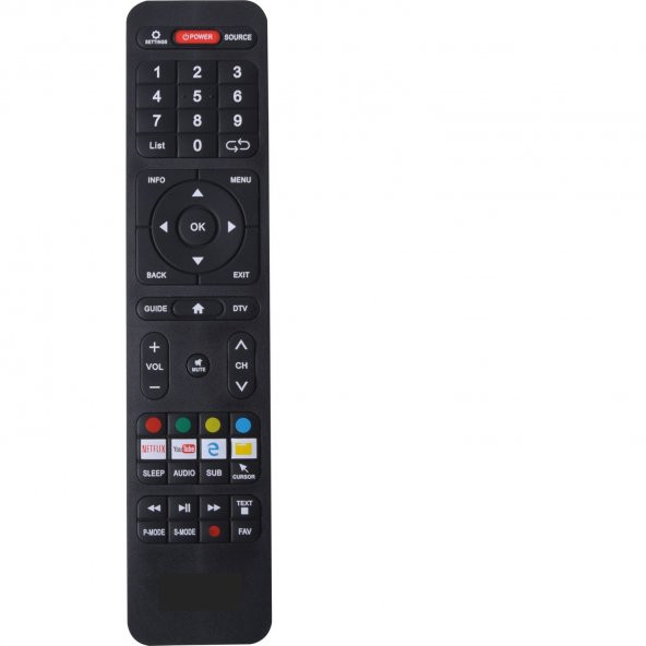 Strong Lcd Netflix Youtube Microsof Edge Home Guide Tuşlu Kumanda ürün görseli 1