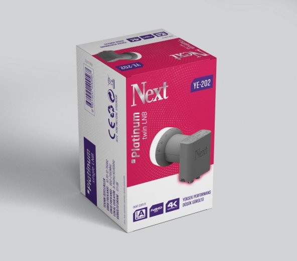 Next YE-202 Platinum Twin 2li LNB ürün görseli 1