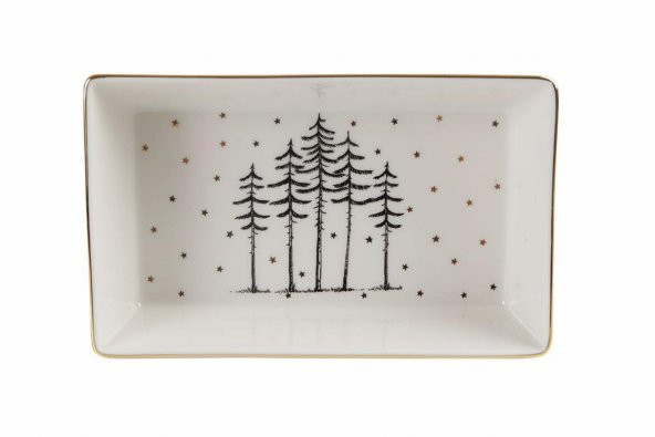 Porland Forest Kahvaltı & Meze Tabağı 19 Cm 04Lfh000449