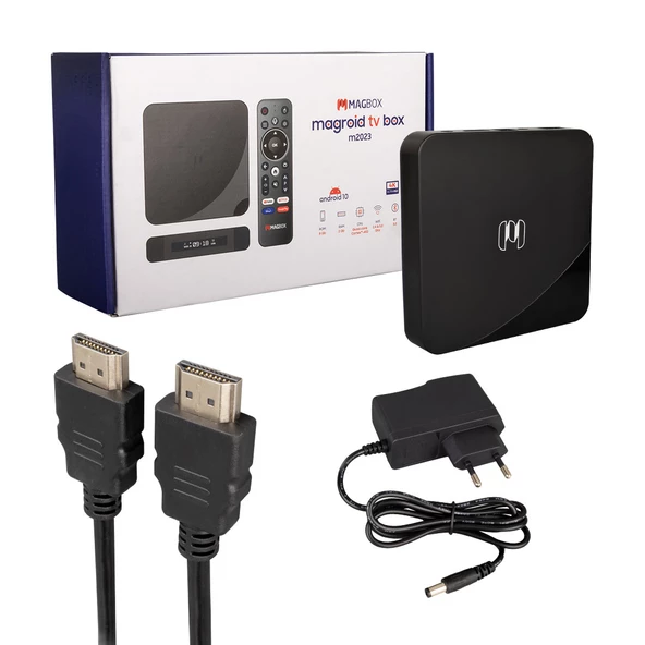 Magbox Magroıd Tv Box M2023 8 Gb Hdd 2 Gb Ram 4K (Androıd 10) Android Tv Box Cihazı - 6