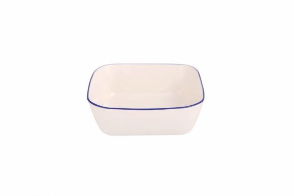 Porland Blue Stripe 6 lı Kase Seti 12x12 cm 04ALM006881 - 3