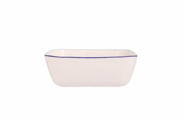 Porland Blue Stripe 6 lı Kase Seti 21x21 cm 04ALM006880 - Resim 3