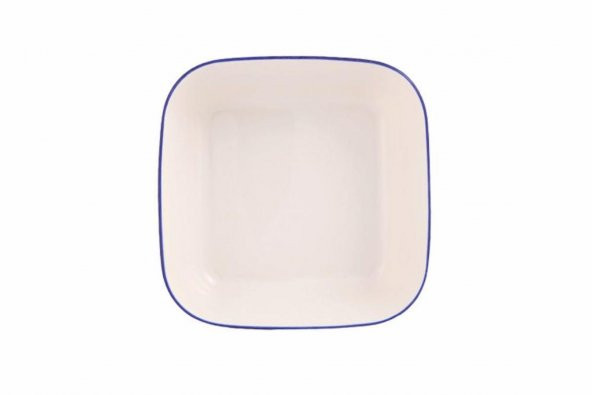 Porland Blue Stripe 6 lı Kase Seti 21x21 cm 04ALM006880 - Resim 4