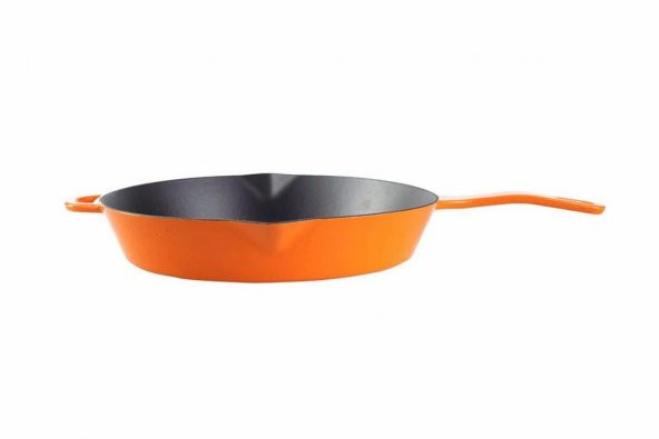 Porland Sapore Turuncu Döküm Tava 28 Cm 04Fst002563 - 3