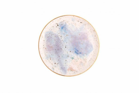 Porland Cosmos Desen4 Düz Tabak 17 cm 04ALM006679