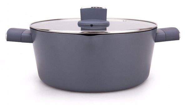 Porland Puglia Gri Tencere Takımı 7 Parça 04Fst002498 - 5