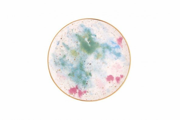 Porland Cosmos Desen6 Düz Tabak 17 cm 04ALM006683