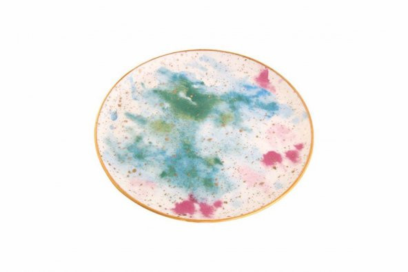 Porland Cosmos Desen6 Düz Tabak 17 cm 04ALM006683 - 2