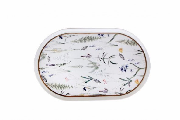 Porland Botanical 27 Parça 6 Kişilik Yemek Takımı  04ALM006591 - 4