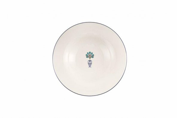 Porland Vaso Piccolo Desen5 Çukur Tabak 23 cm 04ALM008076