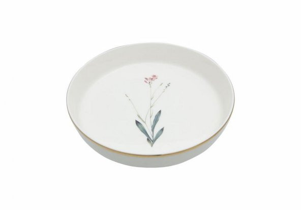 Porland Botanical Desen4 Çukur Tabak 19 cm 04ALM006425 - 2