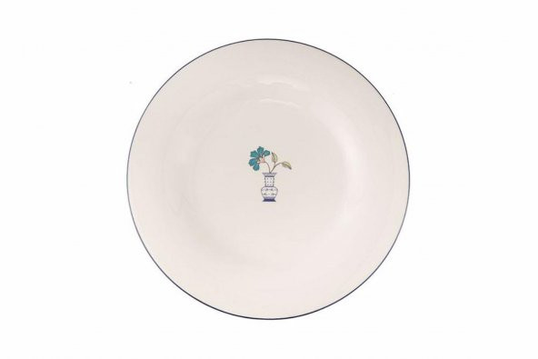 Porland Vaso Piccolo Desen2 Düz Tabak 27 cm 04ALM008037 - 3