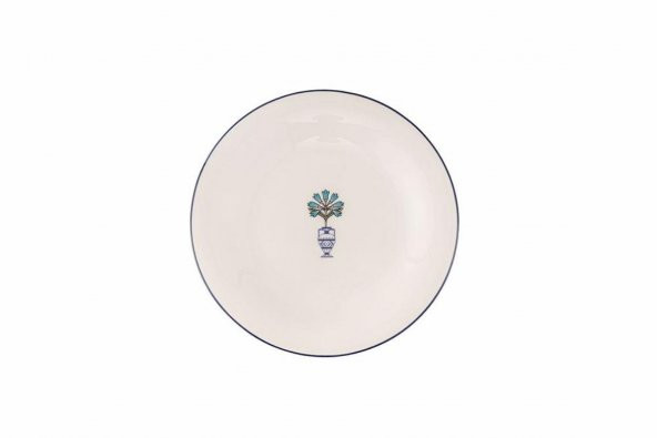 Porland Vaso Piccolo Desen5 Düz Tabak 17 cm 04ALM008043 - Resim 2