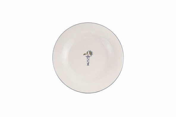 Porland Vaso Piccolo Desen4 Düz Tabak 22 cm 04ALM008041 - 3