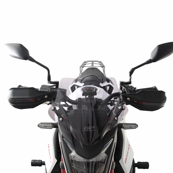 GP Kompozit Honda CB750 Hornet 2023-2024 Uyumlu Plastik Elcik Koruma Siyah - 3