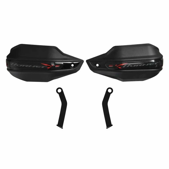 GP Kompozit Honda CB750 Hornet 2023-2024 Uyumlu Plastik Elcik Koruma Siyah - 8