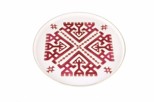 Porland Arabesque Desen6 Düz Tabak 27 cm 04ALM006005 - 2