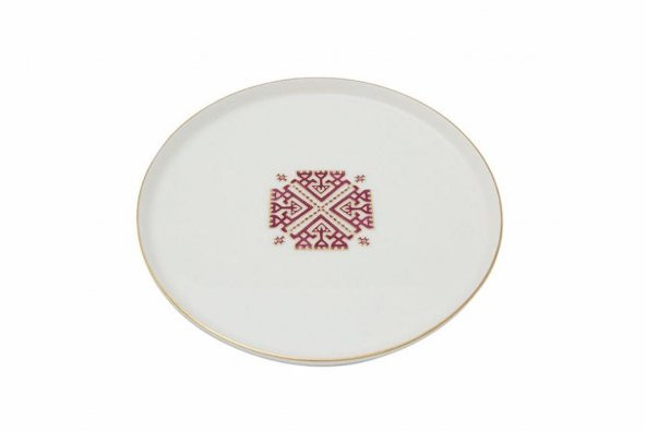 Porland Arabesque Desen6 Düz Tabak 21 cm 04ALM005999 - 2