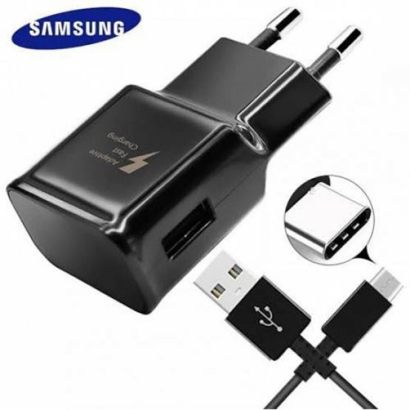 Samsung Galaxy S8 Type-C Hızlı Şarj Aleti Usb Data & Şarj Kablosu - 4