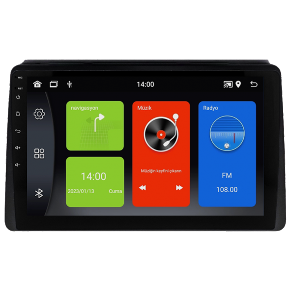 Dacia Duster Android Multimedya Sistemi (2018-2022) CRV-4608XDA