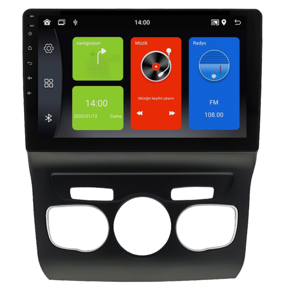 Citroen C4 Android Multimedya Sistemi (2011-2019) CRV-4071XDA
