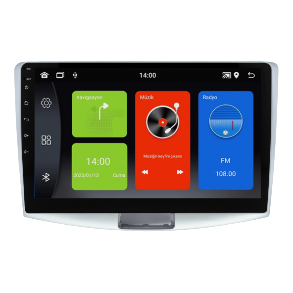 Volkswagen CC Android Multimedya Sistemi (2007-2014) CRV-4589XDA CC