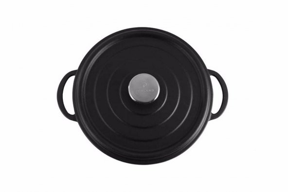 Porland Sapore Siyah Döküm Basık Tencere 28 Cm 04Fst002573 - 2
