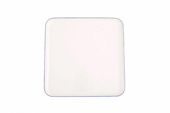 Porland Blue Stripe 6 lıı Servis Seti 28x28 cm 04ALM006878 - 2