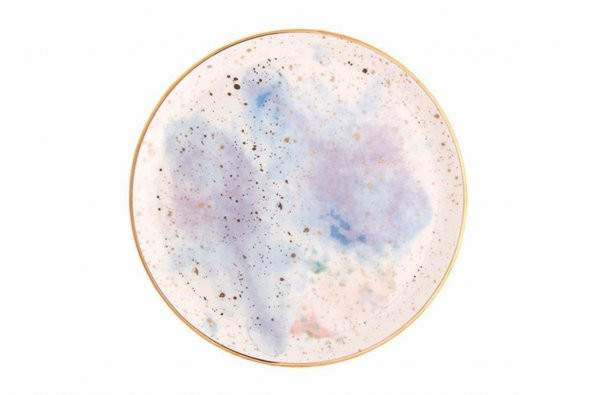 Porland Cosmos Desen4 Düz Tabak 24 cm 04ALM006667