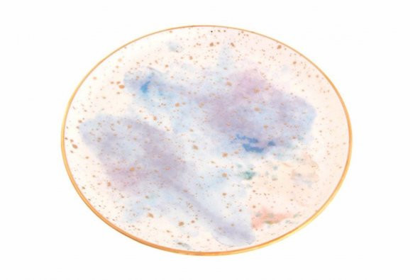 Porland Cosmos Desen4 Düz Tabak 24 cm 04ALM006667 - 2