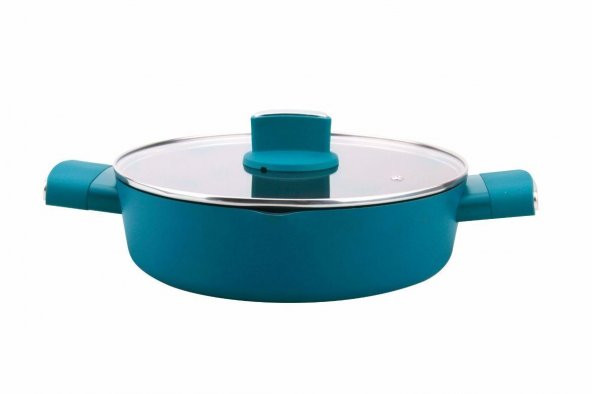 Porland Puglia Yeşil Tencere Takımı 7 Parça 04Fst002497 - 5